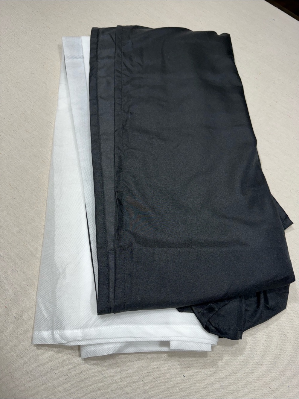 Mainstay Black King Size Bedskirt
